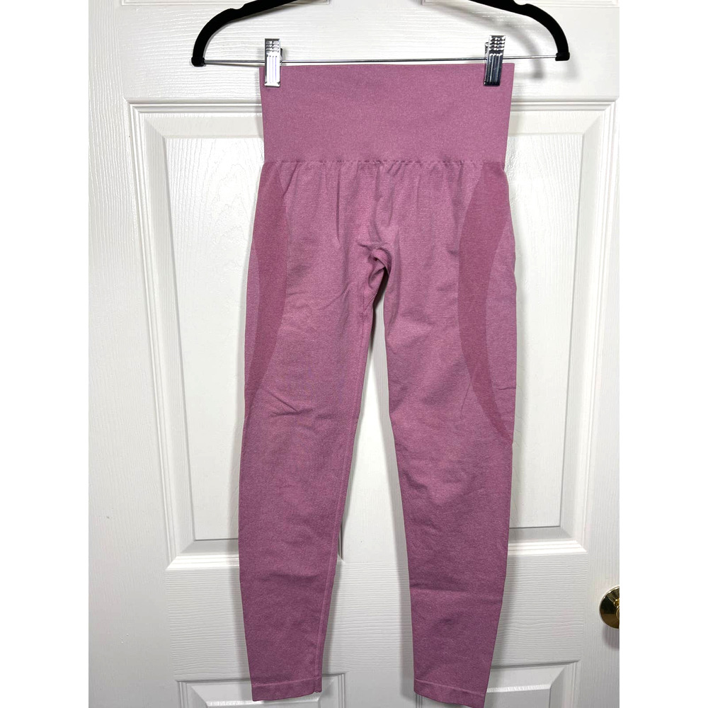 NVGTN Pastel Pink Contour Seamless Leggings Women's Small
